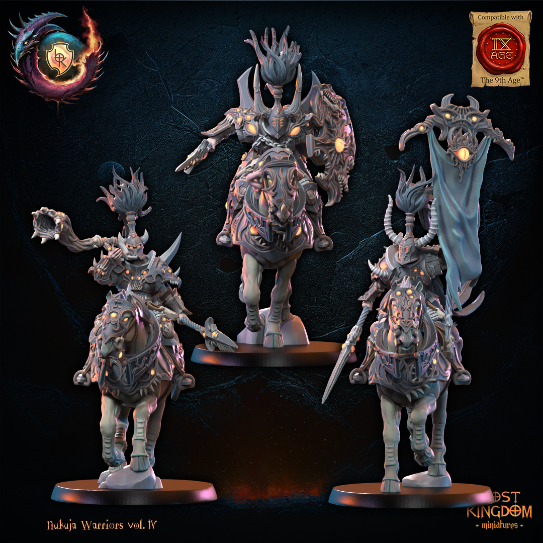 Nukuja Knights, Lost Kingdom Miniatures