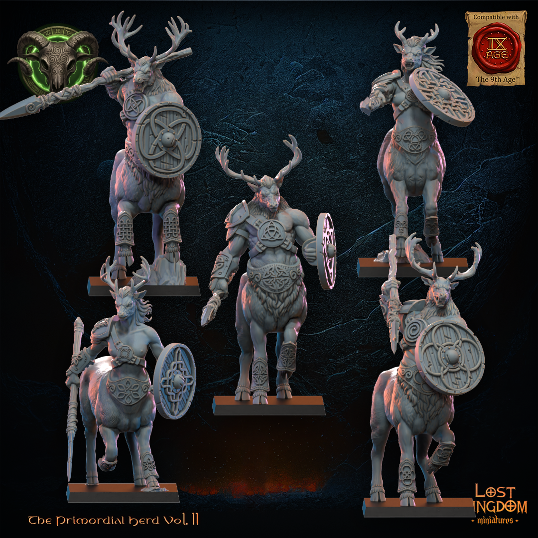Centaurs Unit, Lost Kingdom Miniatures