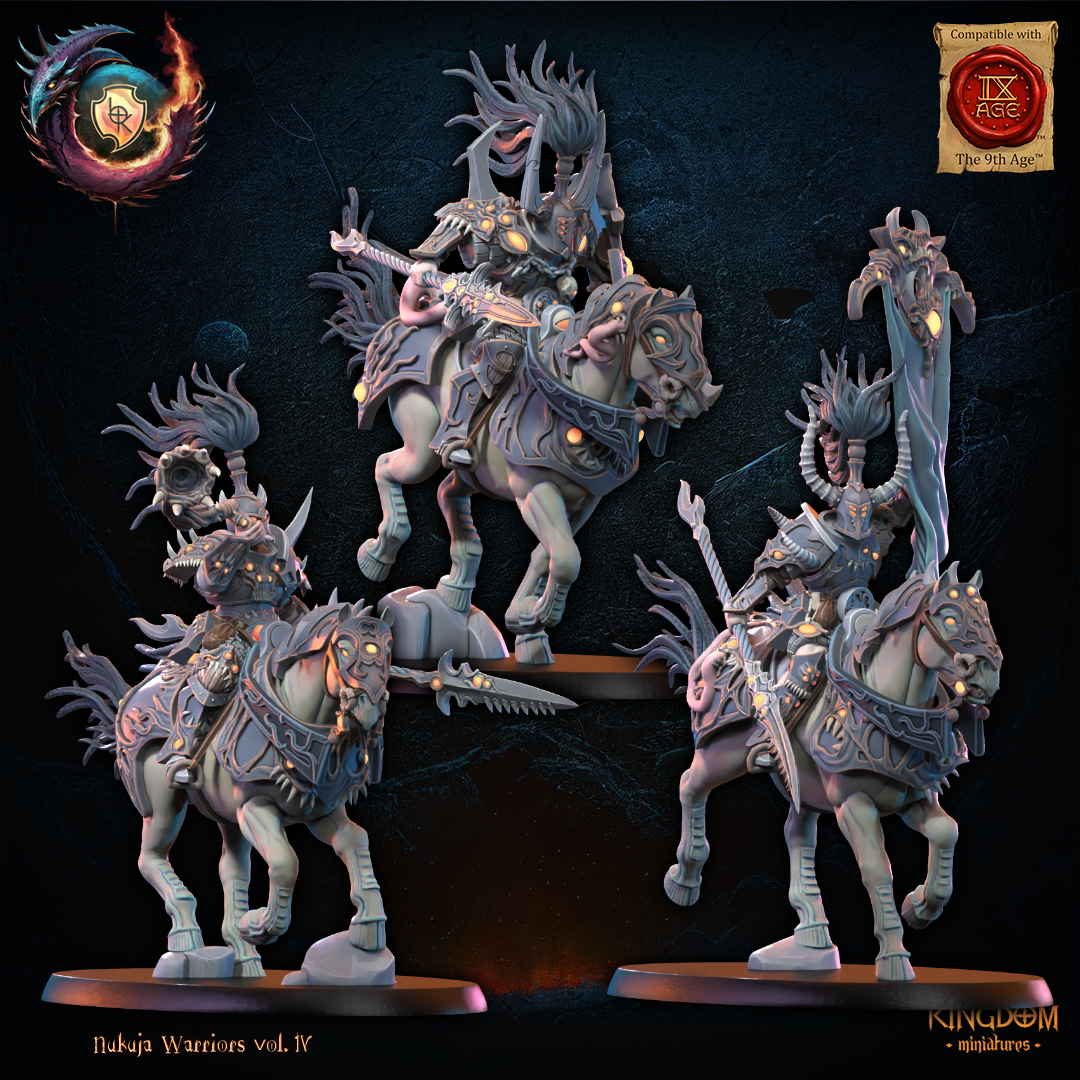 Nukuja Knights, Lost Kingdom Miniatures