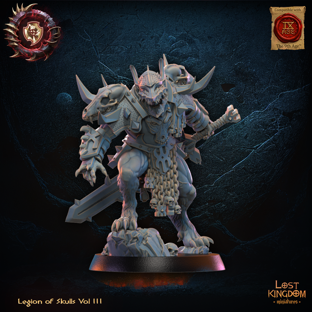 Mooncurse Forsaken Hero, Lost Kingdom Miniatures