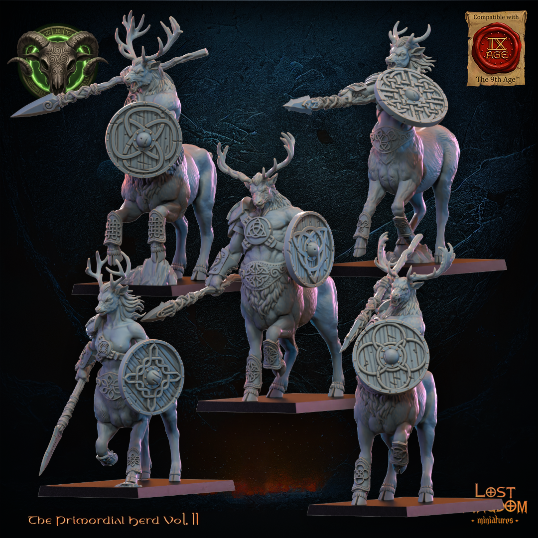 Centaurs Unit, Lost Kingdom Miniatures