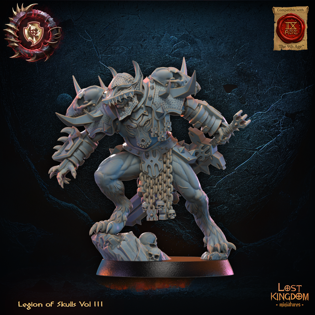 Mooncurse Forsaken Hero, Lost Kingdom Miniatures