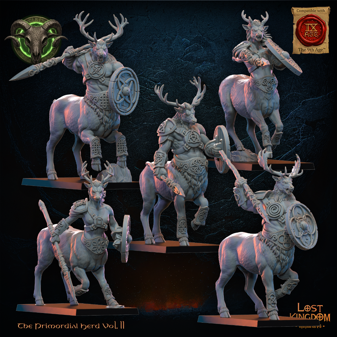 Centaurs Unit, Lost Kingdom Miniatures