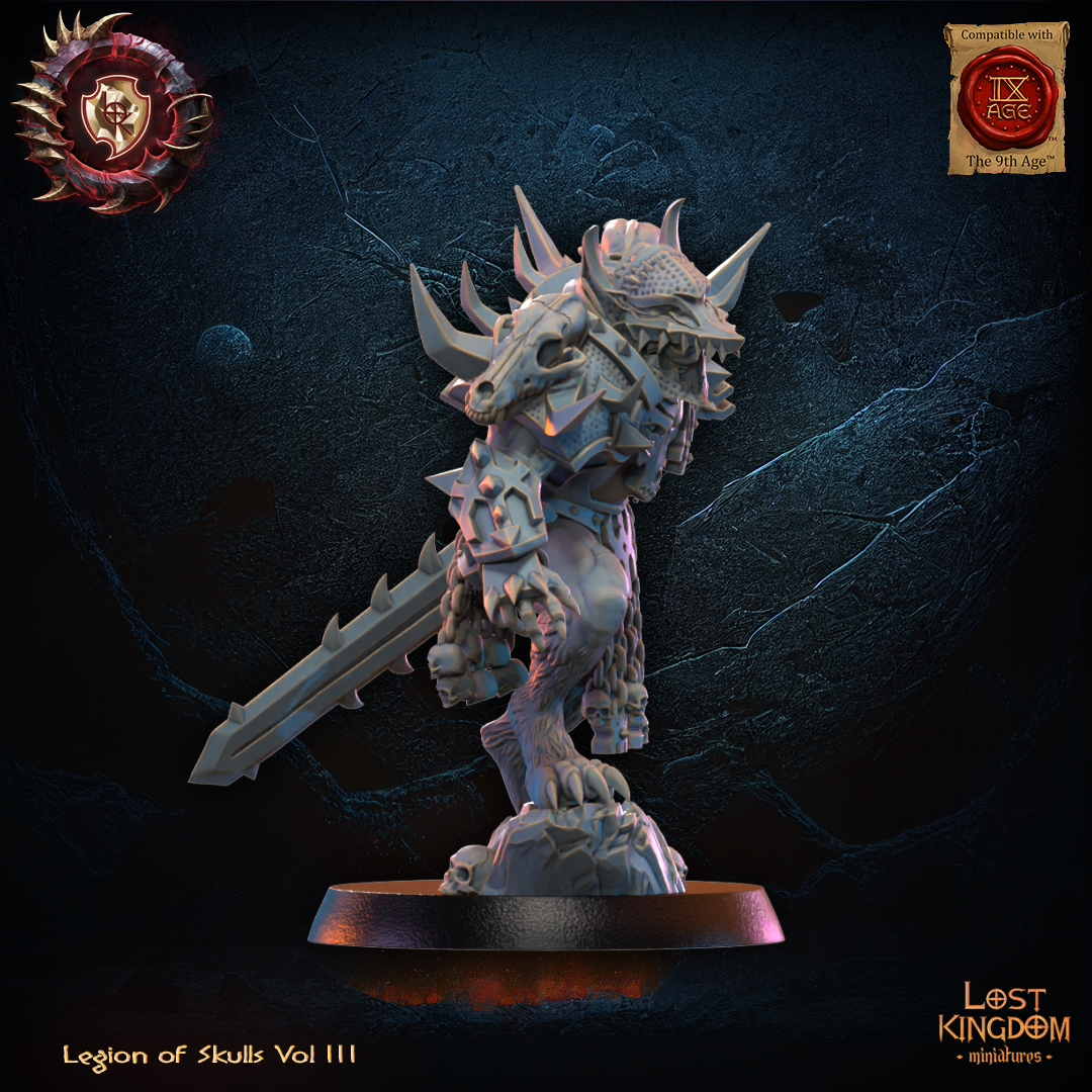 Mooncurse Forsaken Hero, Lost Kingdom Miniatures