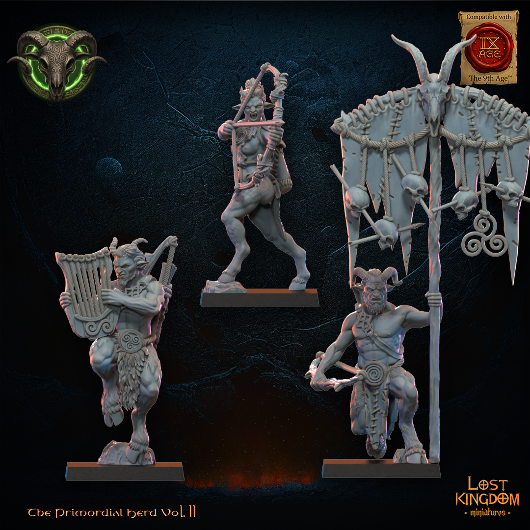Mongrel Archers, Lost Kingdom Miniatures