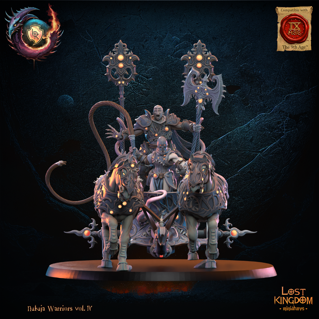 Nukuja Chariot, Lost Kingdom Miniatures