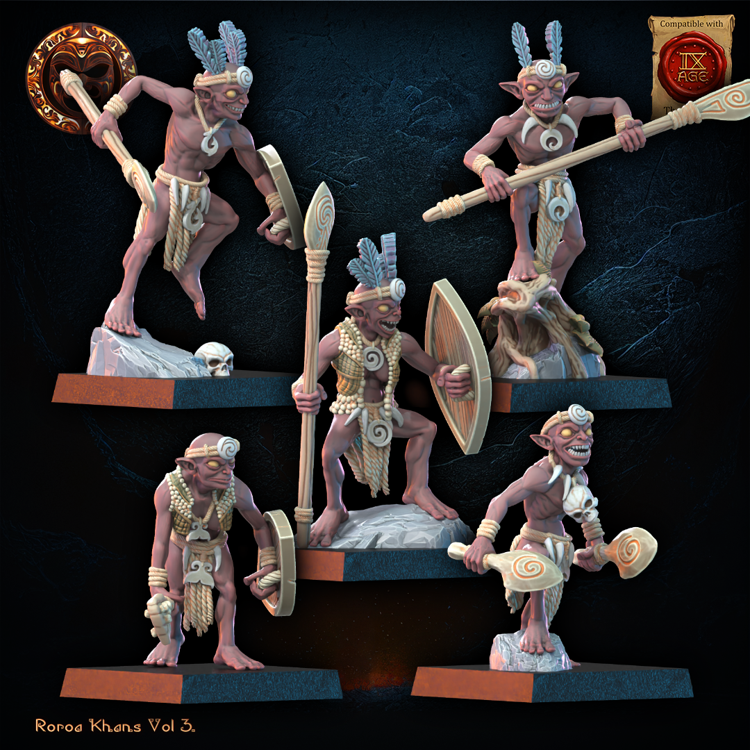 Yarablin Unit, Lost Kingdom Miniatures