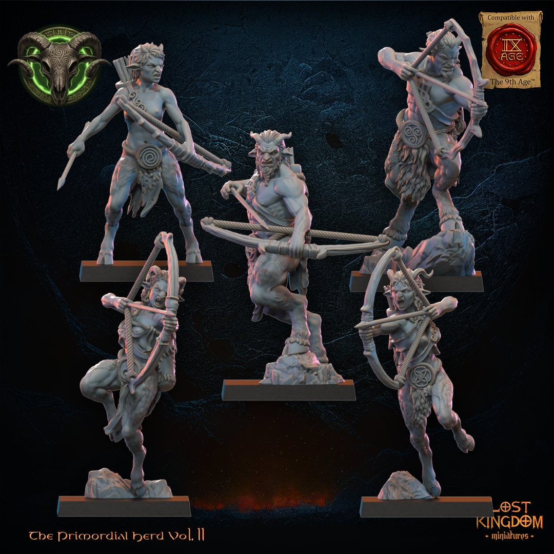 Mongrel Archers, Lost Kingdom Miniatures