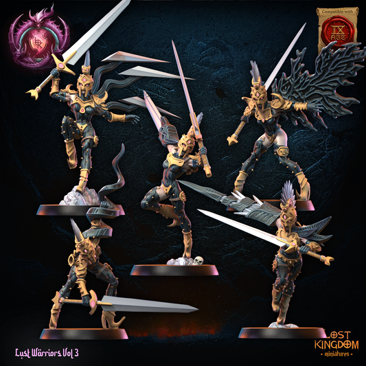 Lust Fallen, Lost Kingdom Miniatures