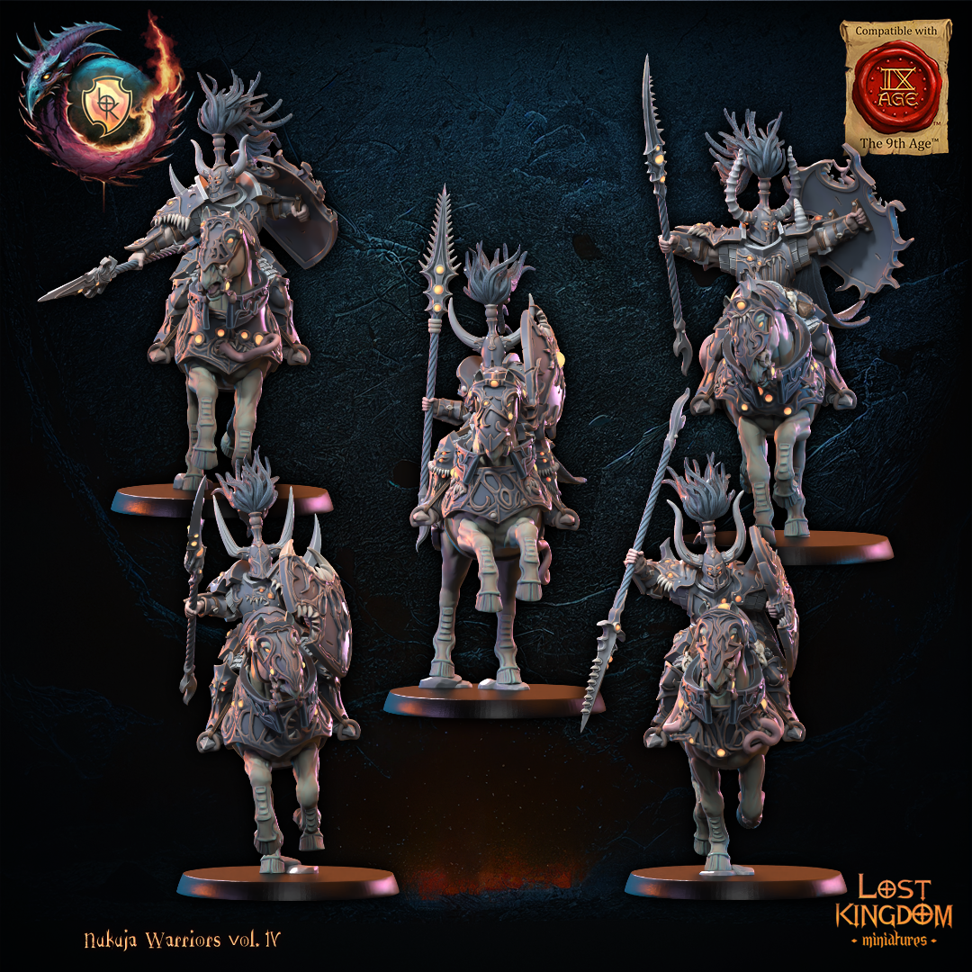 Nukuja Knights, Lost Kingdom Miniatures