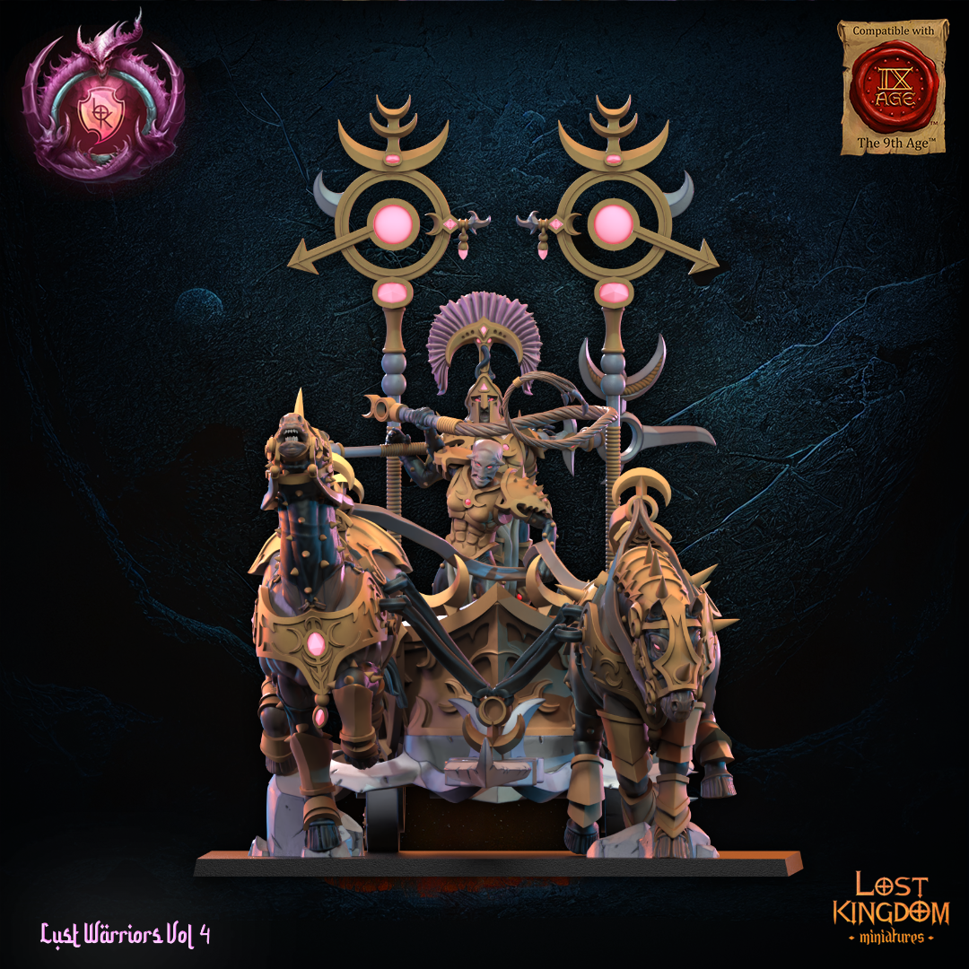 Lust Chosen Chariot, Lost Kingdom Miniatures