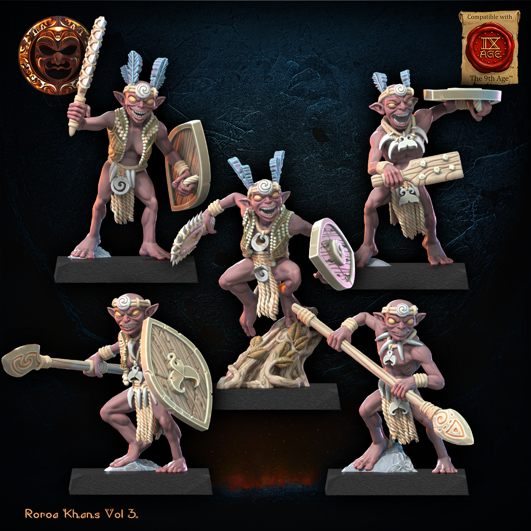 Yarablin Unit, Lost Kingdom Miniatures