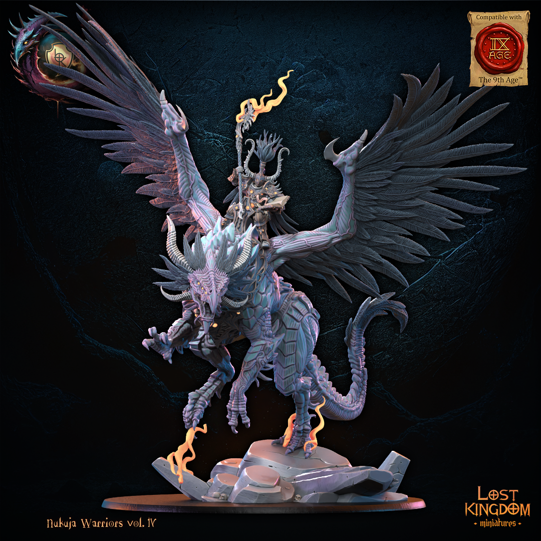 Griffith, el Maestro Dragón, Miniaturas de Lost Kingdom