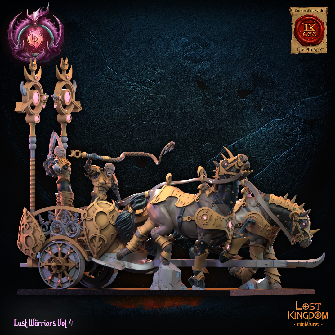 Lust Chosen Chariot, Lost Kingdom Miniatures