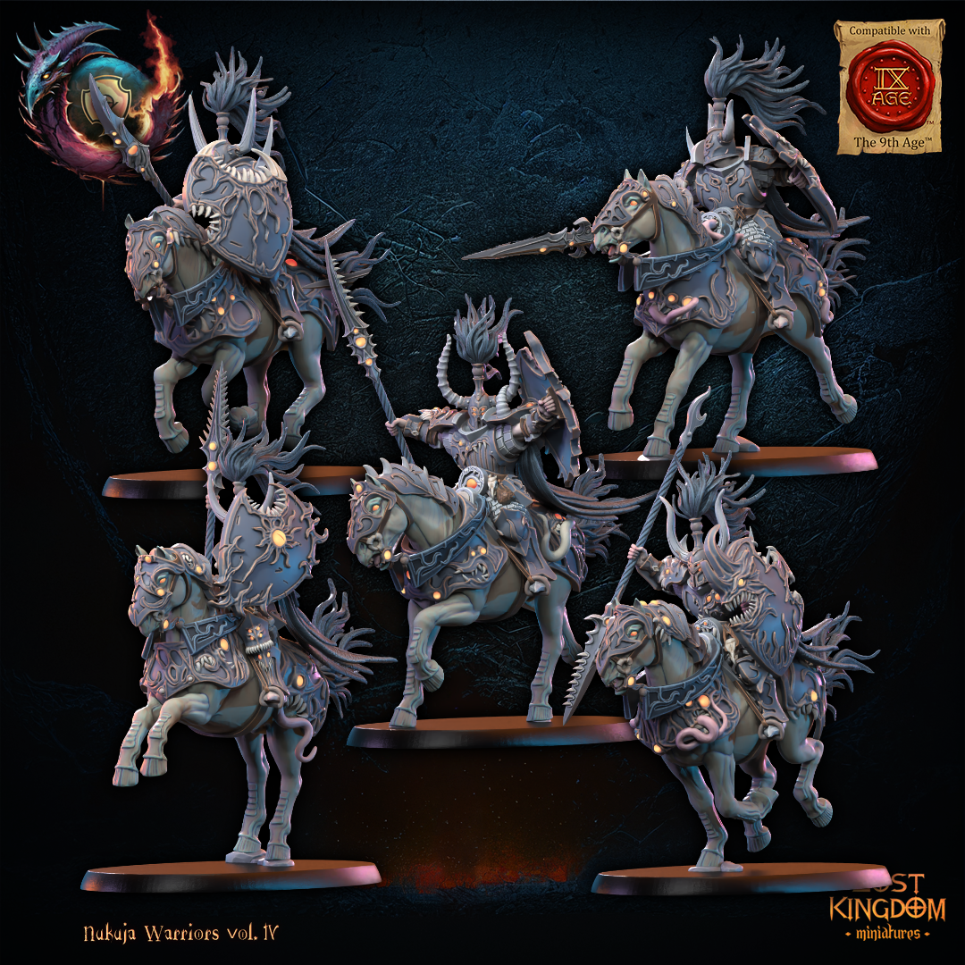 Nukuja Knights, Lost Kingdom Miniatures