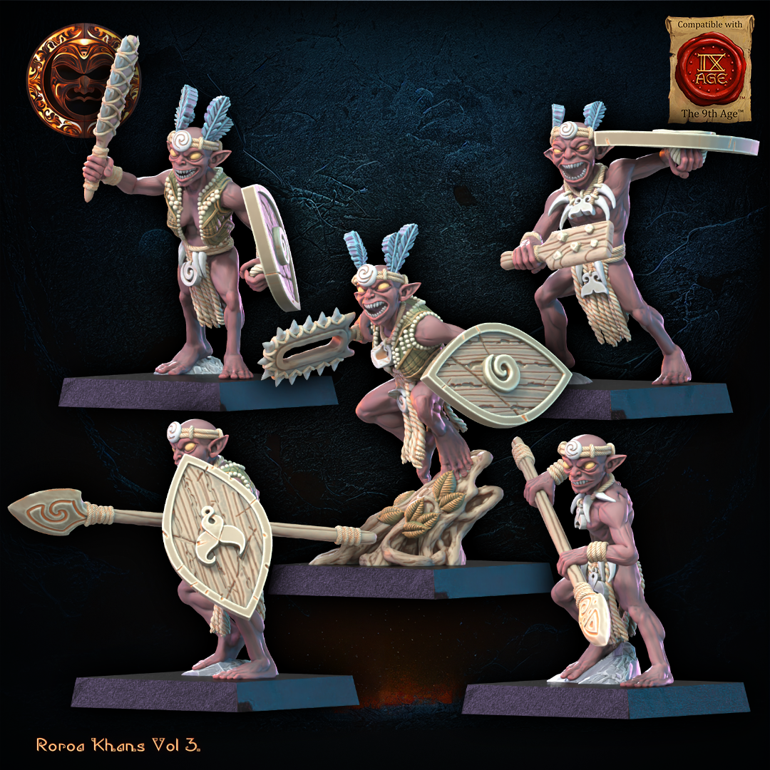 Yarablin Unit, Lost Kingdom Miniatures