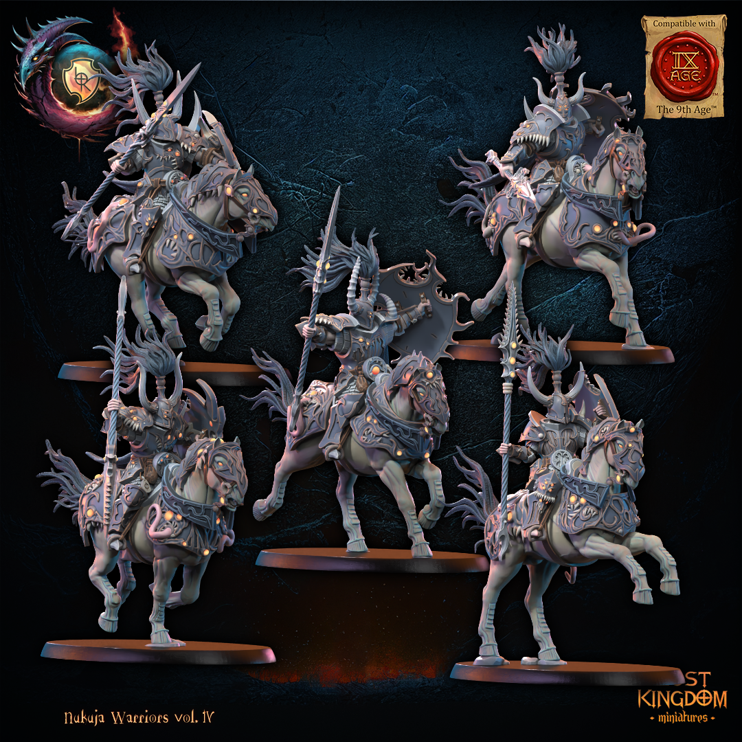 Nukuja Knights, Lost Kingdom Miniatures