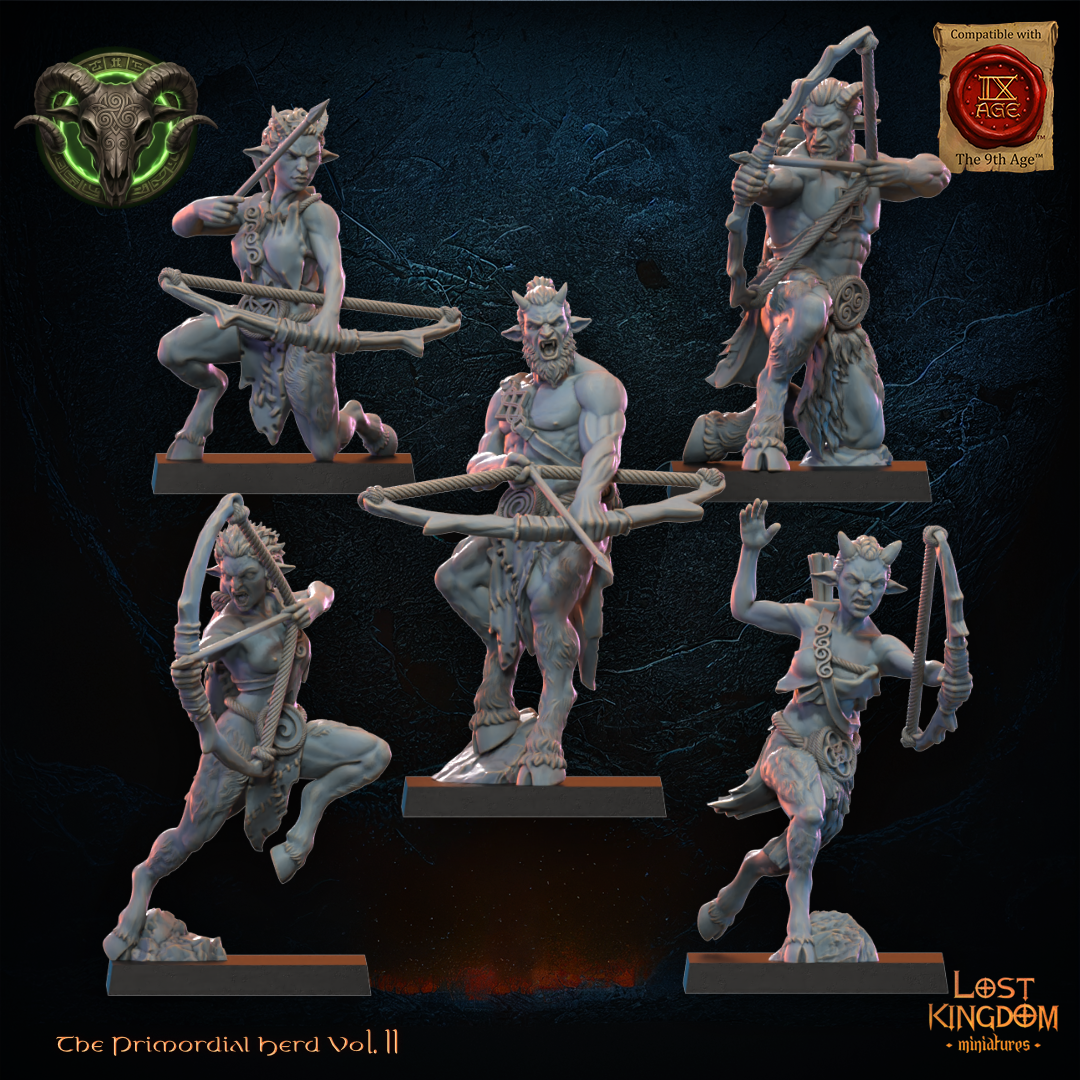 Mongrel Archers, Lost Kingdom Miniatures