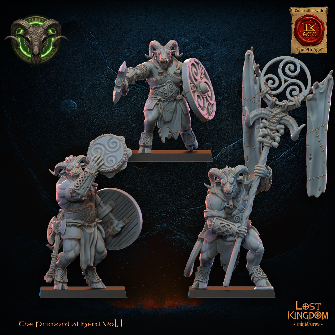 Wildhorn Herd, Lost Kingdom Miniatures