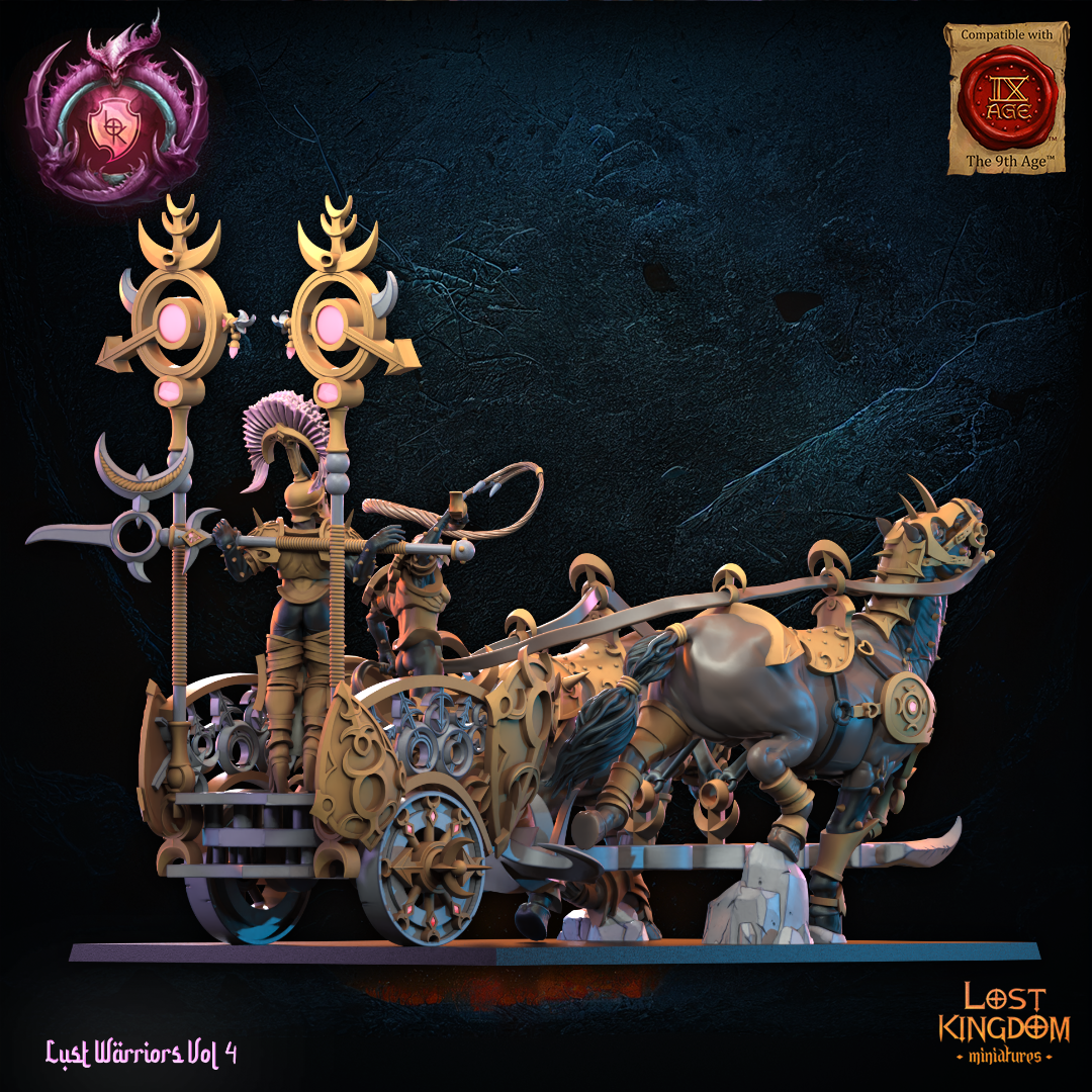 Lust Chosen Chariot, Lost Kingdom Miniatures