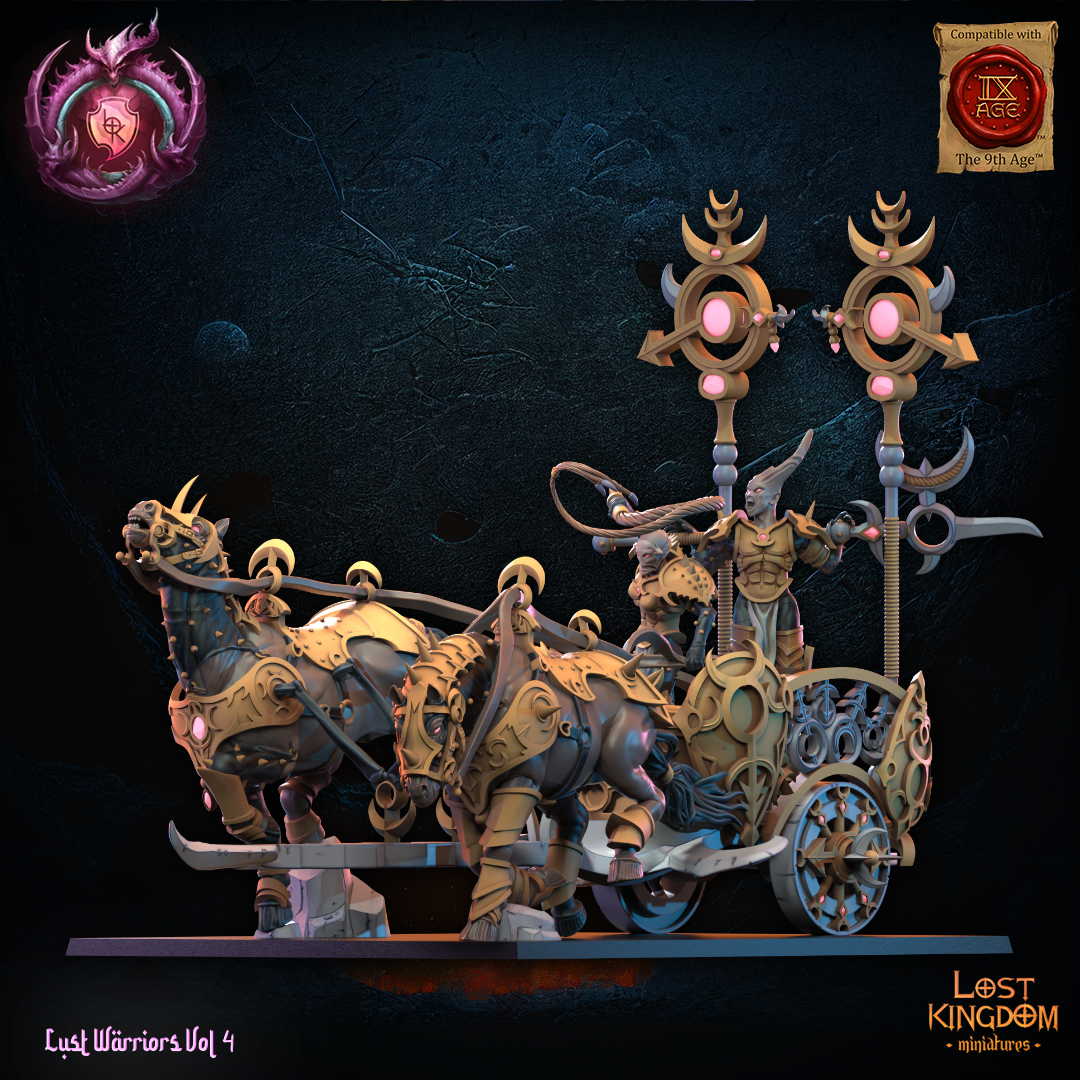 Lust Chosen Chariot, Lost Kingdom Miniatures