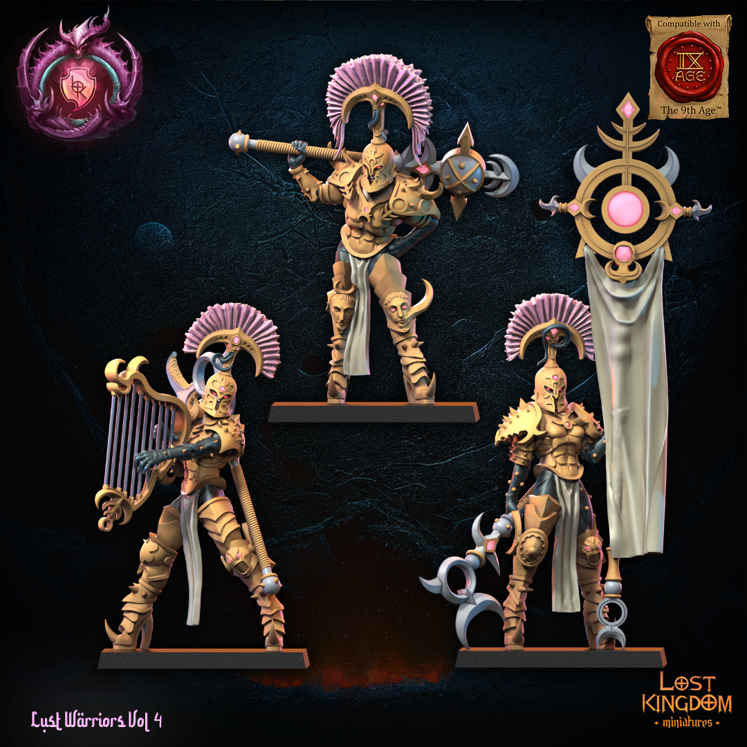 Lust Chosen, Lost Kingdom Miniatures
