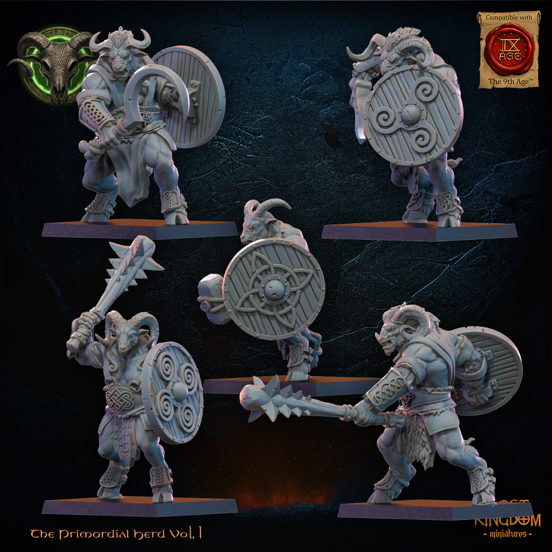 Wildhorn Herd, Lost Kingdom Miniatures
