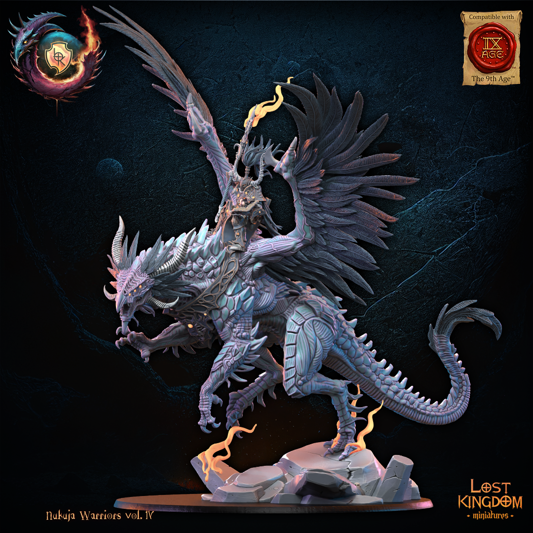 Griffith, el Maestro Dragón, Miniaturas de Lost Kingdom