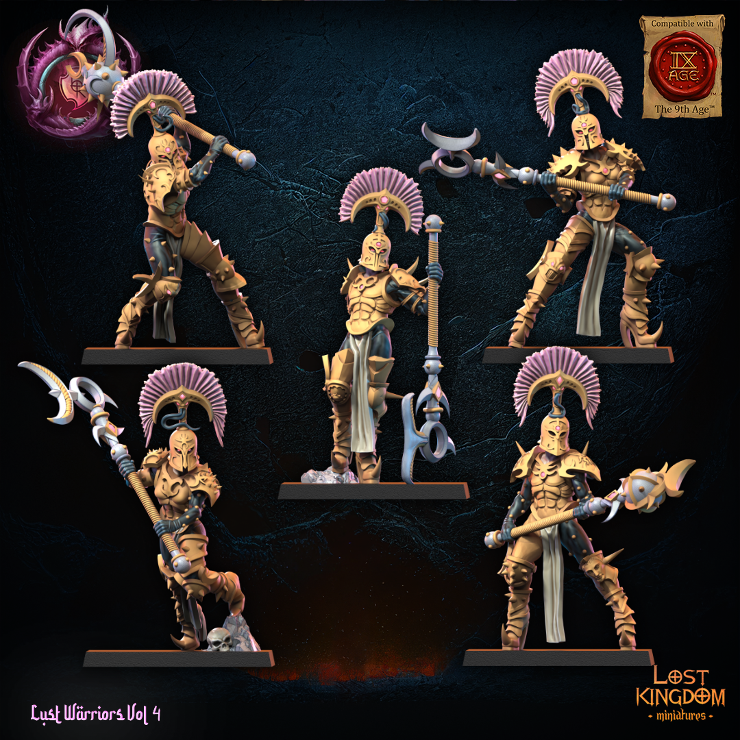 Lust Chosen, Lost Kingdom Miniatures