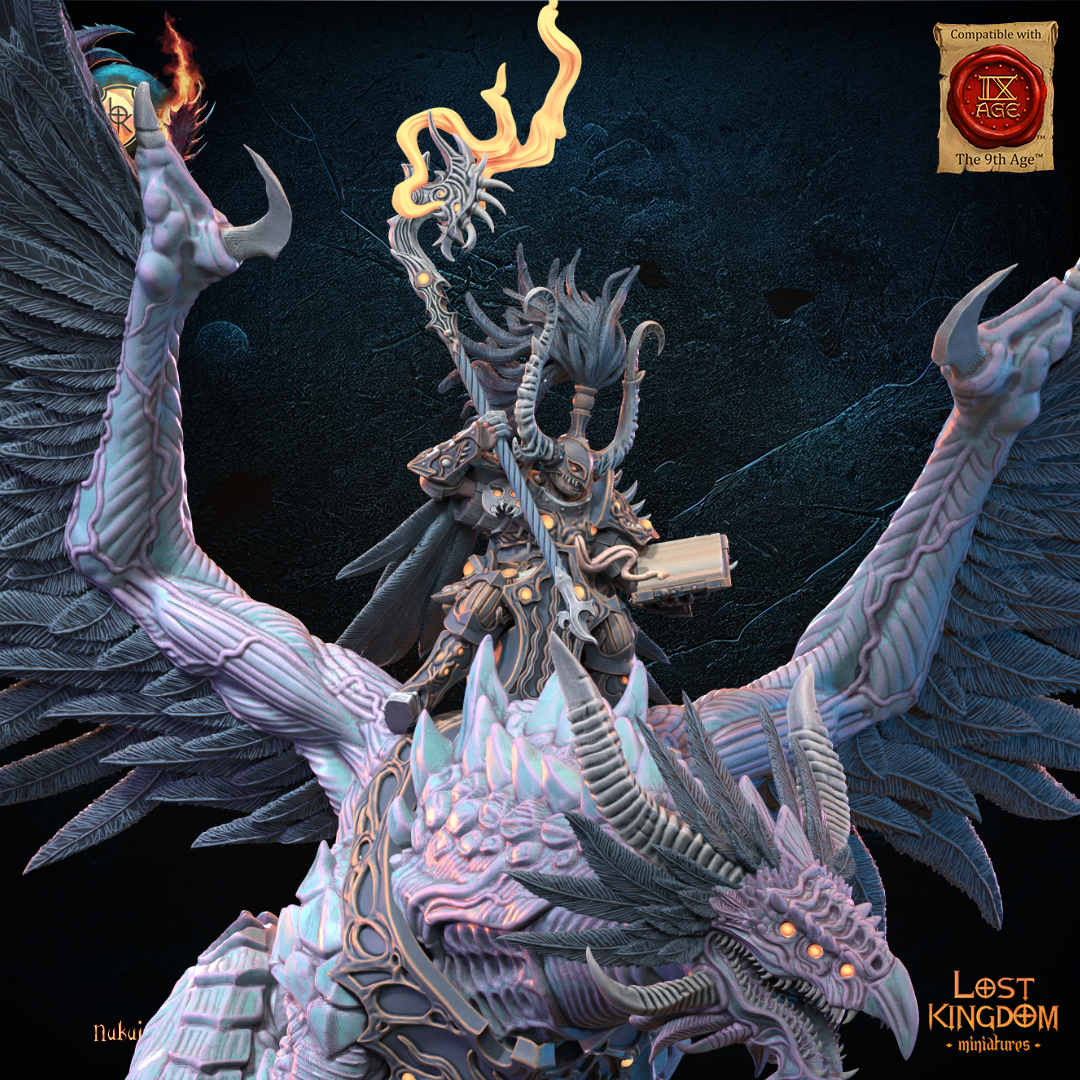 Griffith, el Maestro Dragón, Miniaturas de Lost Kingdom