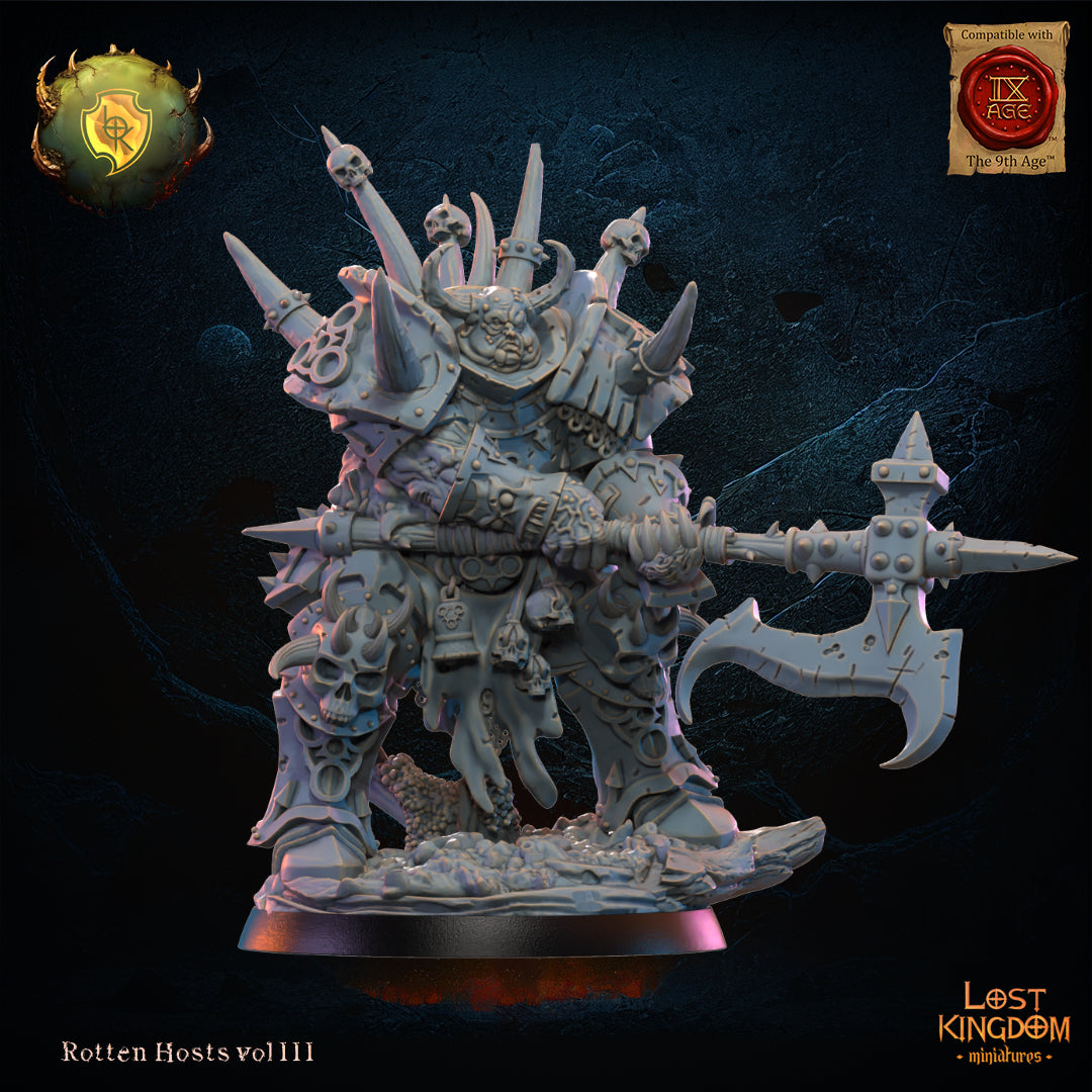 Okay, Putrid Chosen hero, Lost Kingdom Miniatures