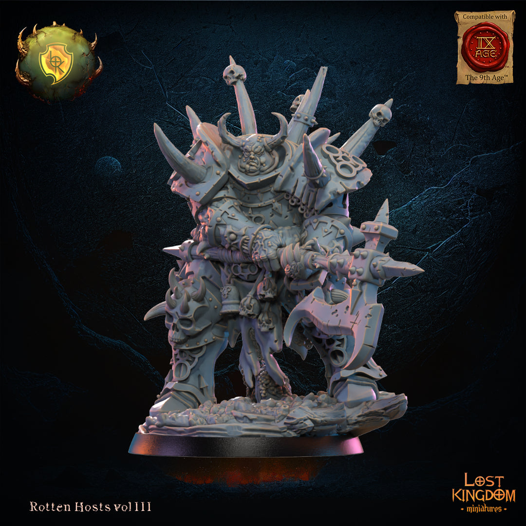 Okay, Putrid Chosen hero, Lost Kingdom Miniatures