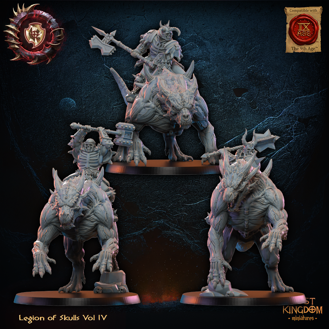 Skull Chosen Knights, Lost Kingdom Miniatures