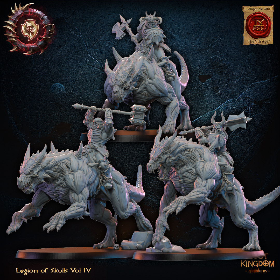 Skull Chosen Knights, Lost Kingdom Miniatures
