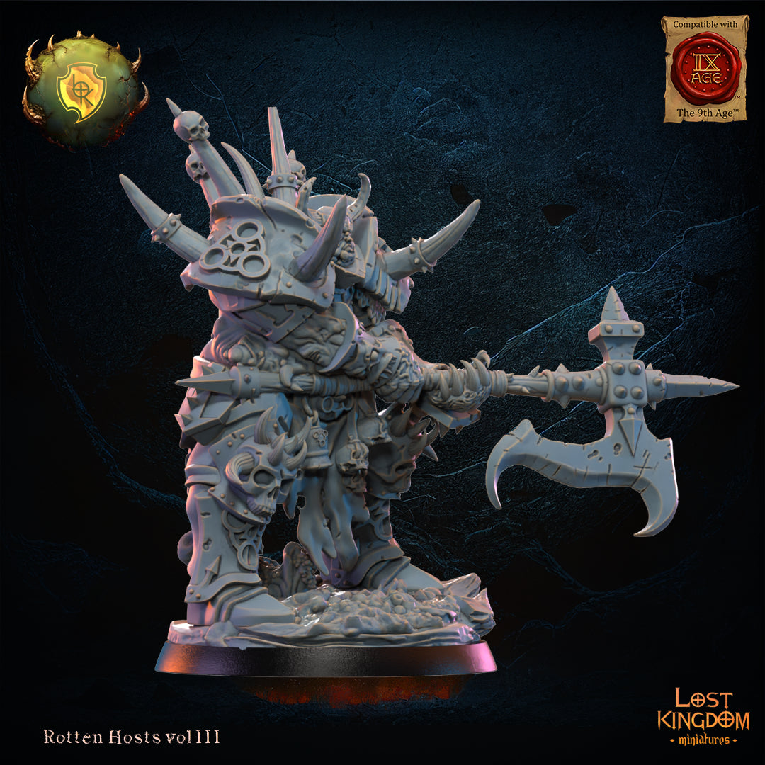 Okay, Putrid Chosen hero, Lost Kingdom Miniatures
