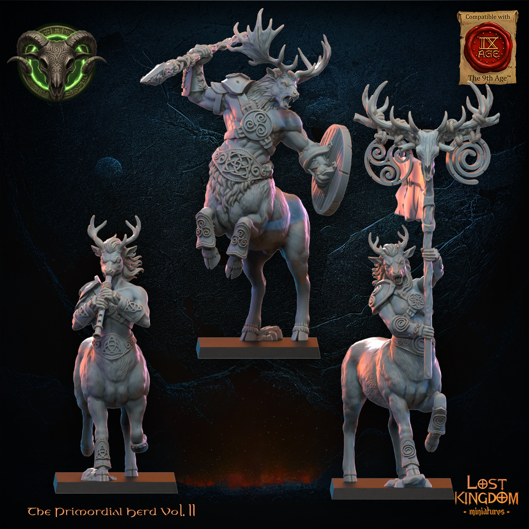 Centaurs Unit, Lost Kingdom Miniatures