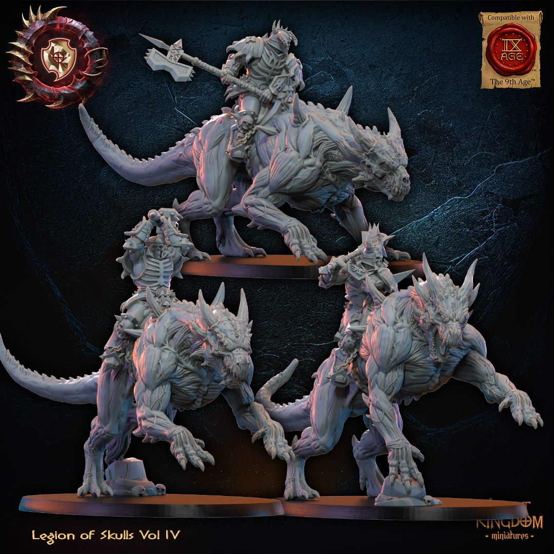 Skull Chosen Knights, Lost Kingdom Miniatures
