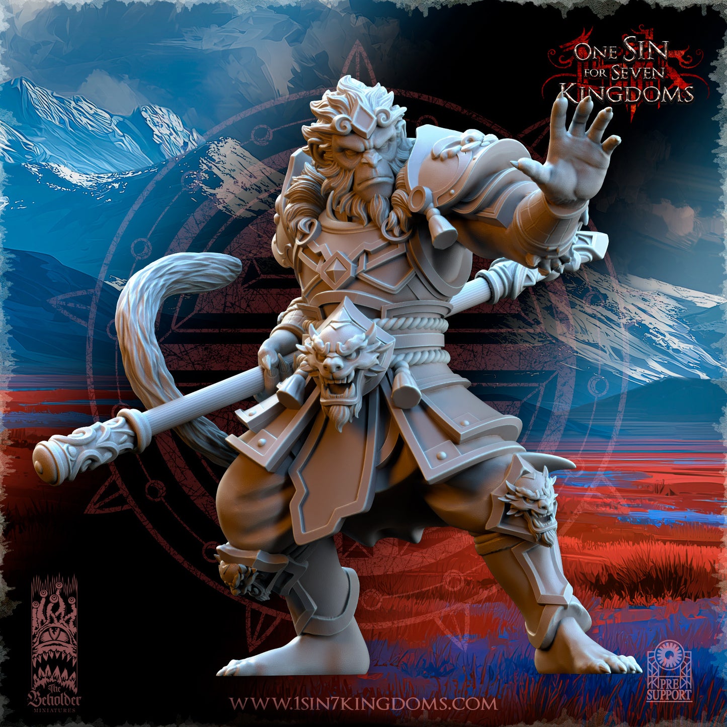 Houwang, the Monkey King, The Beholder Miniatures