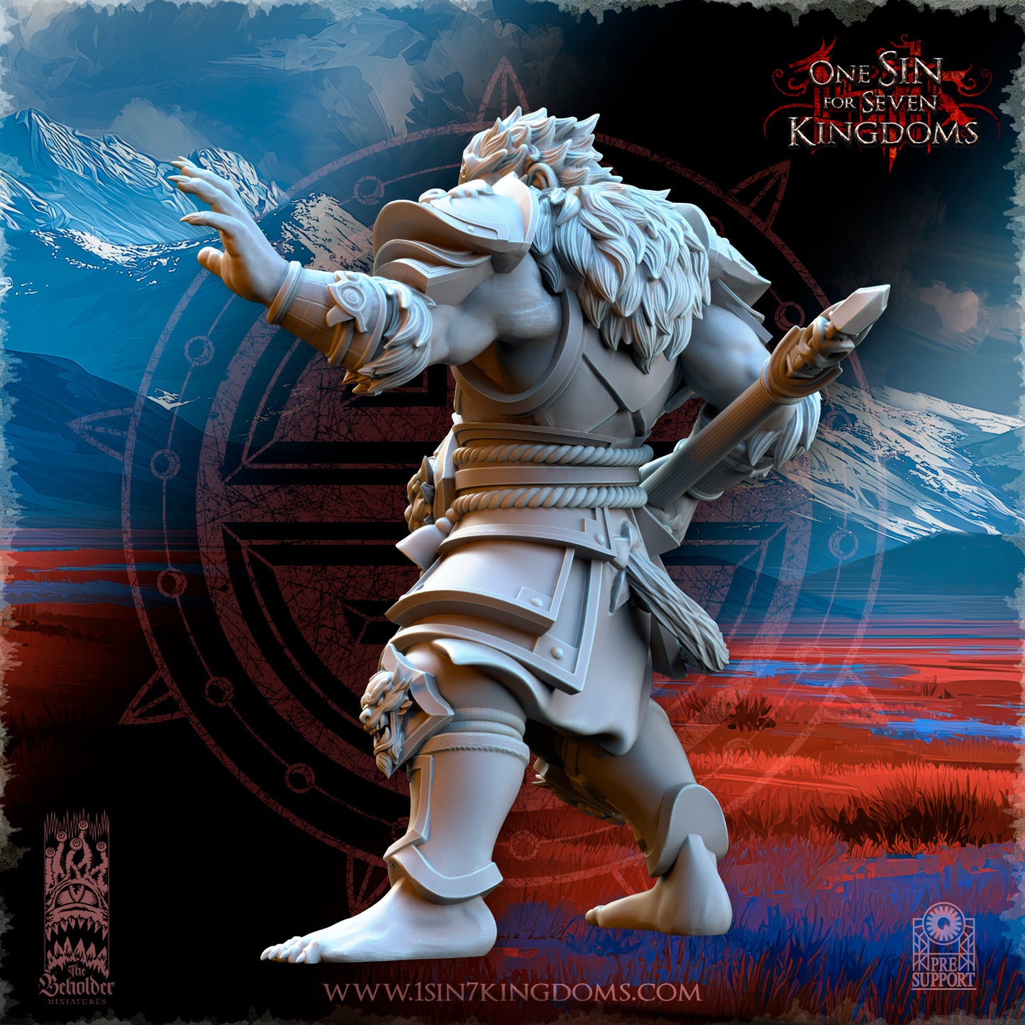 Houwang, the Monkey King, The Beholder Miniatures