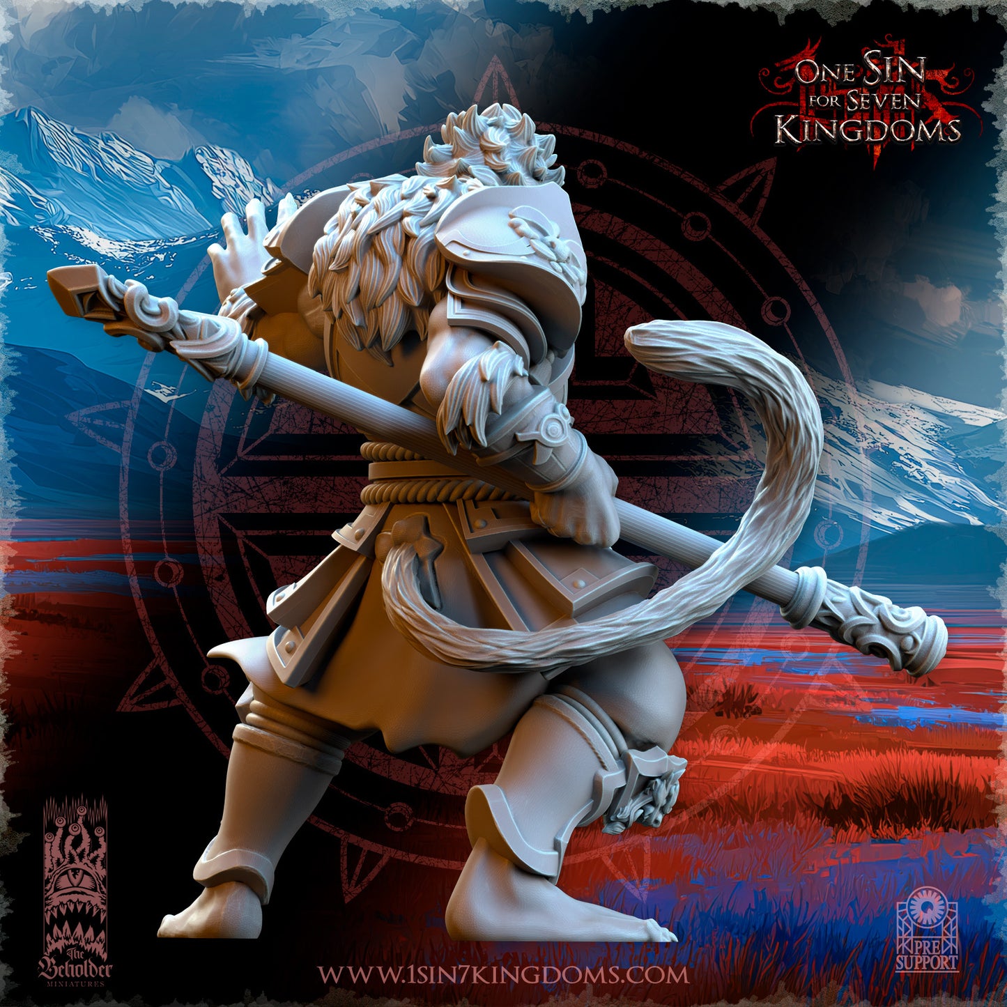 Houwang, the Monkey King, The Beholder Miniatures