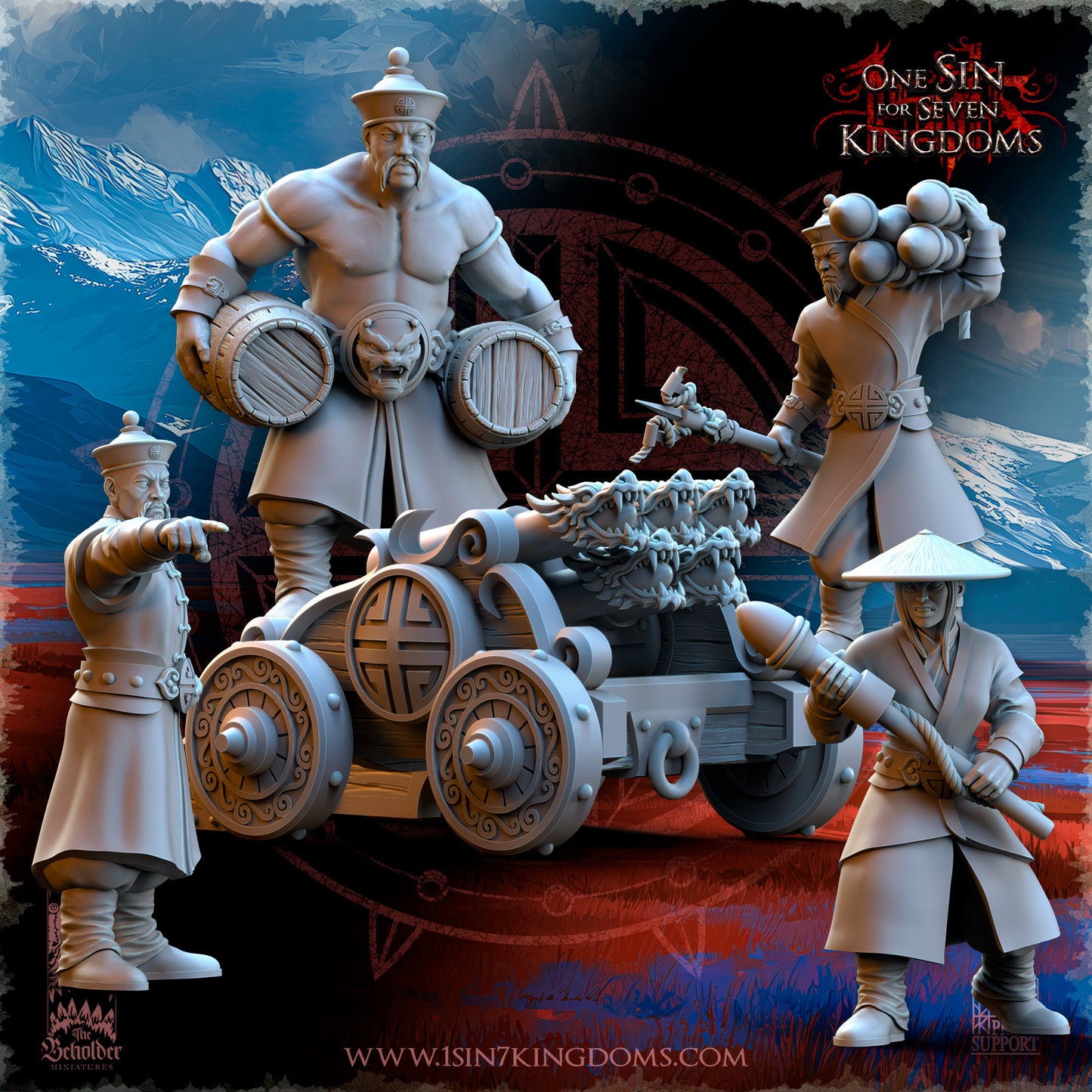 Rocket Battery, The Beholder Miniatures