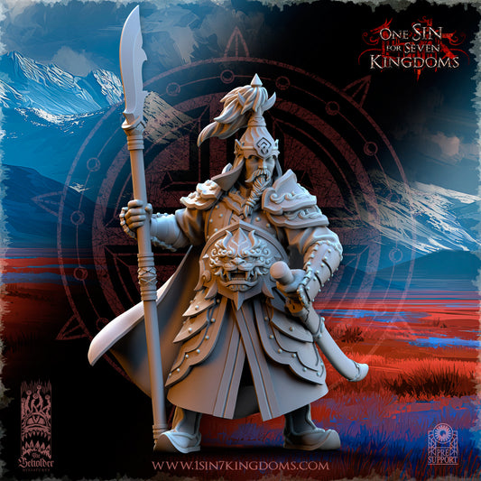 Tomorkhan, Astarii Commander, The Beholder Miniatures