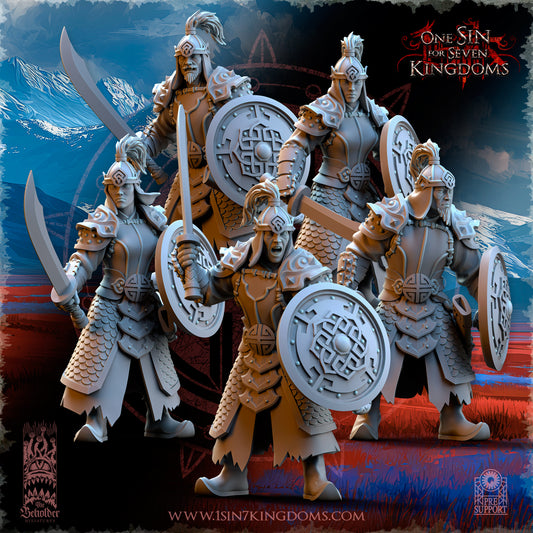 Warriors sword, The Beholder Miniatures