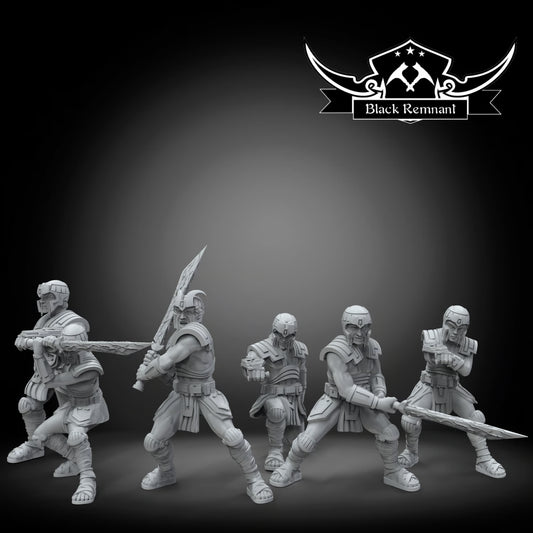 Ancient red warriors, Black Remnant