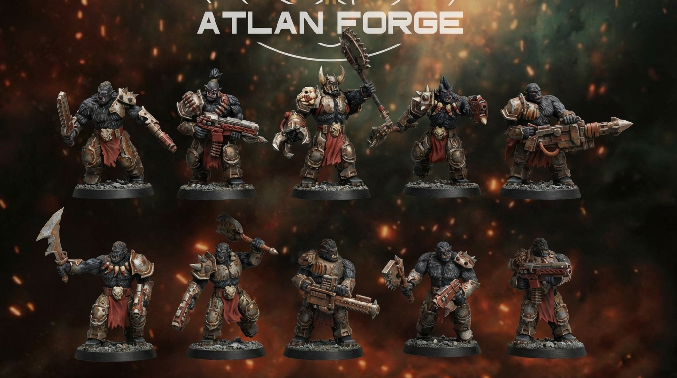 Grokk Warpack, Atlan Forge