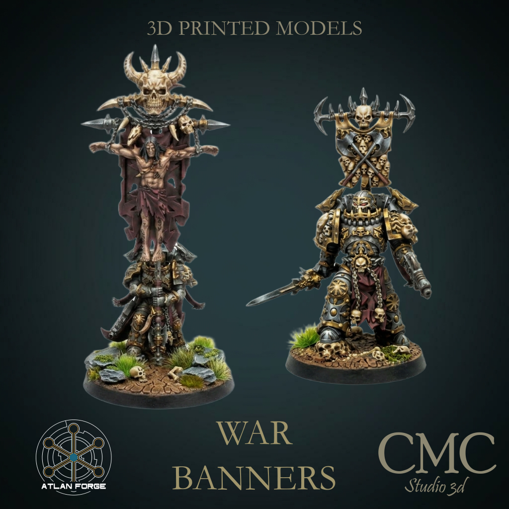 Hades War banners, Atlan Forge