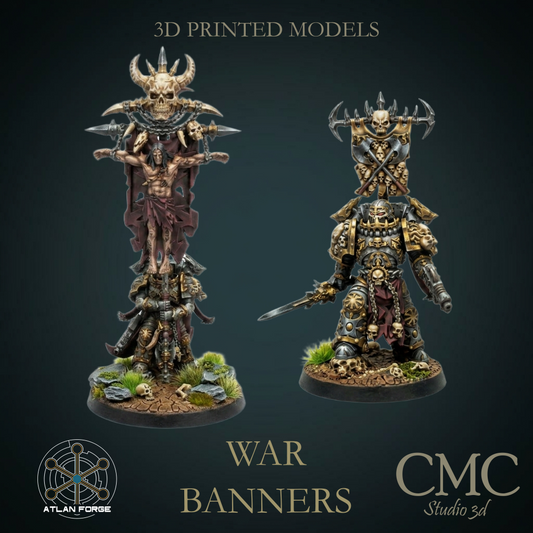 Hades War banners, Atlan Forge