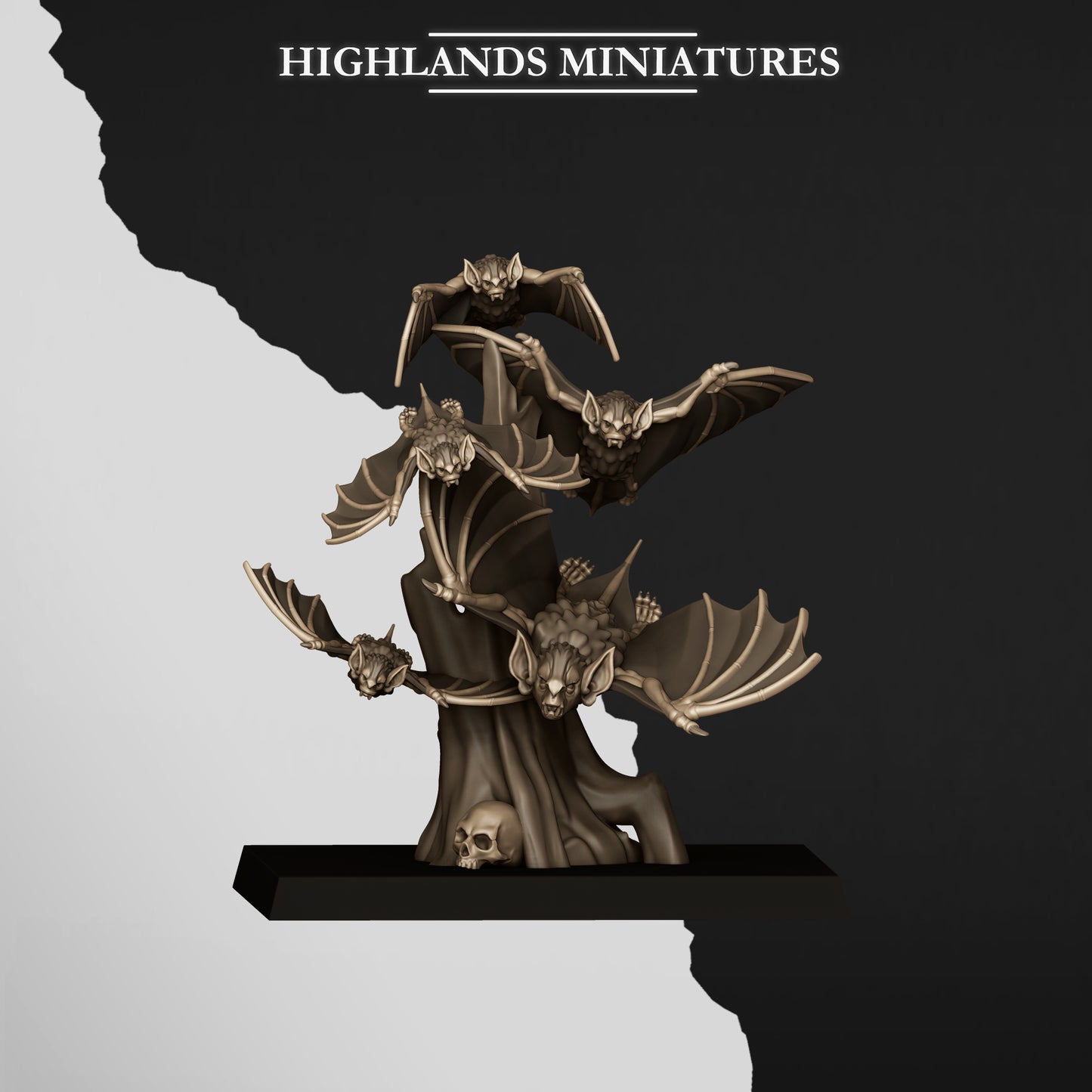 Bat Swarms, Highlands Miniatures