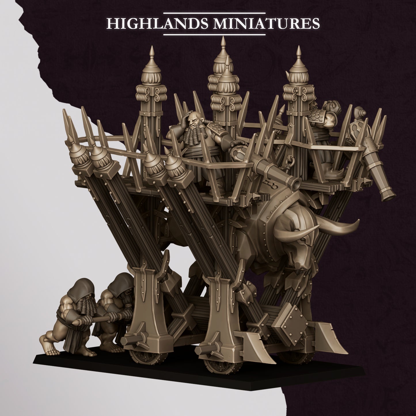 Blazing icon, Highlands Miniatures