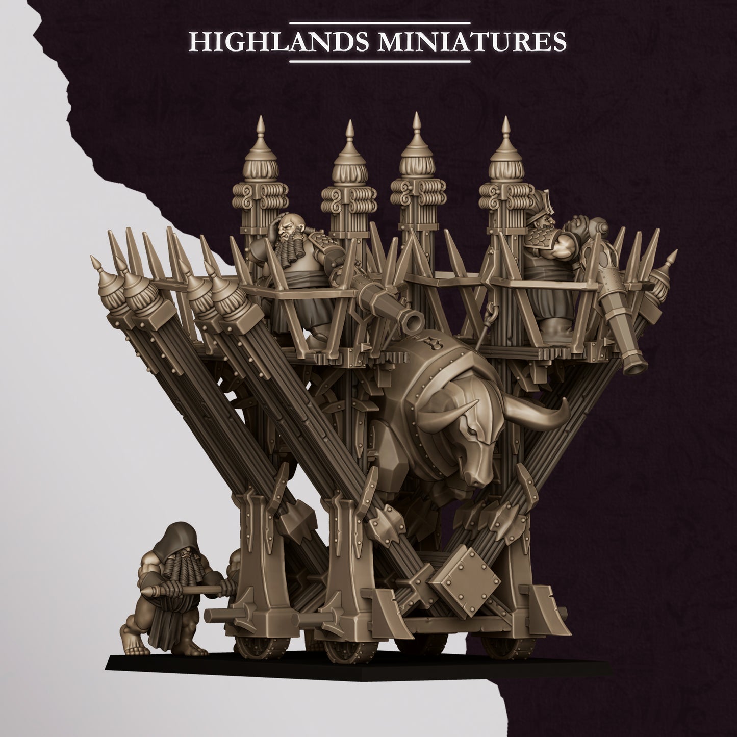 Blazing icon, Highlands Miniatures